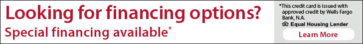 Click here for Wells Fargo Financing options